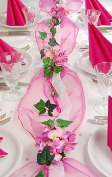 Fibula[Style]® Komplettset "Hydrangea" pink Größe S